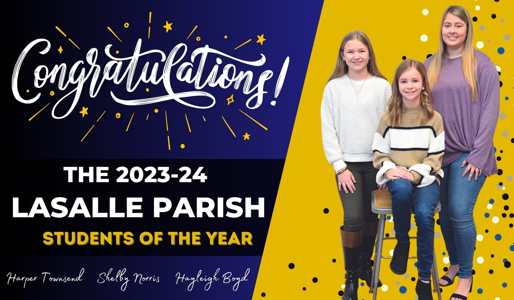 LaSalle’s Students of the Year The Jena Times