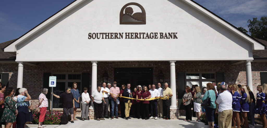 Southern Heritage Bank, Olla Ribbon Cutting