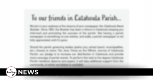 Catahoula Parish Newspaper Closes