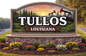 Town of Tullos accepts lowest bid for new town sign on US Hwy.165