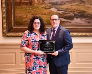 THE JENA TIMES wins “Newspaper of the Year”