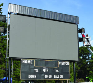 One family’s summer of sweat brings new jumbotron, concession stand to Jena Stadium